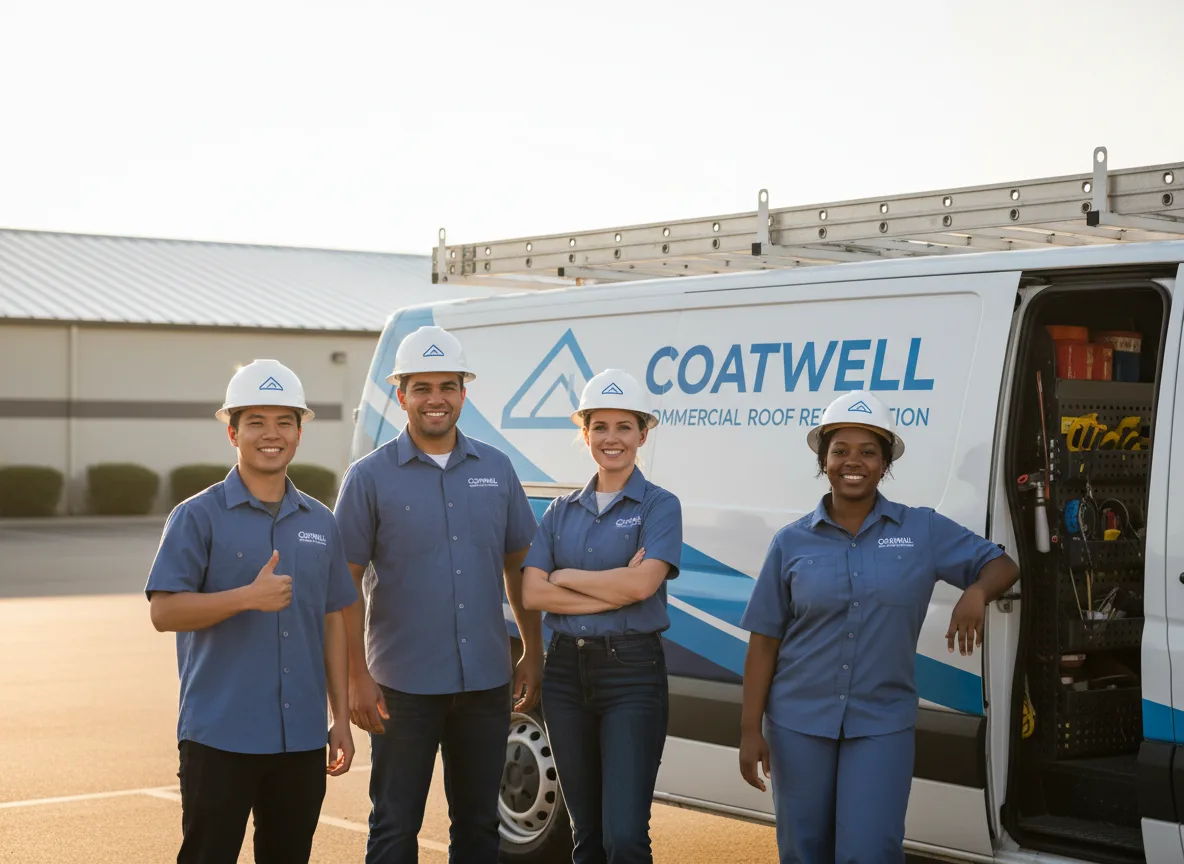 Commercial roof coating company in Rossville, TN